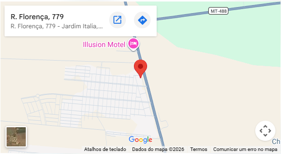 Mapa: R. Florença, 779 - Campo Novo do Parecis / MT